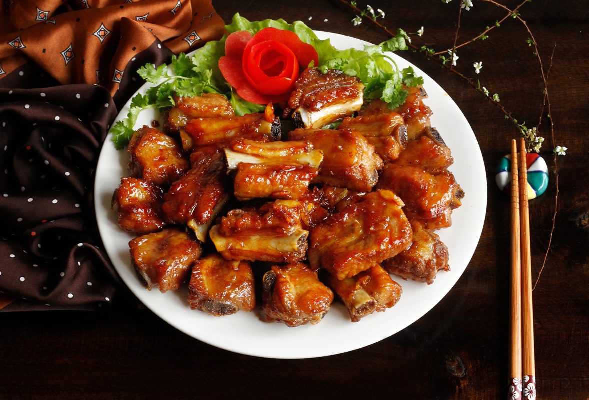 cách làm sườn xào chua ngọt ngon